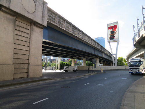 Bird Free Preston's Road Flyover, London